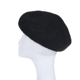 Beret Hat Black 1