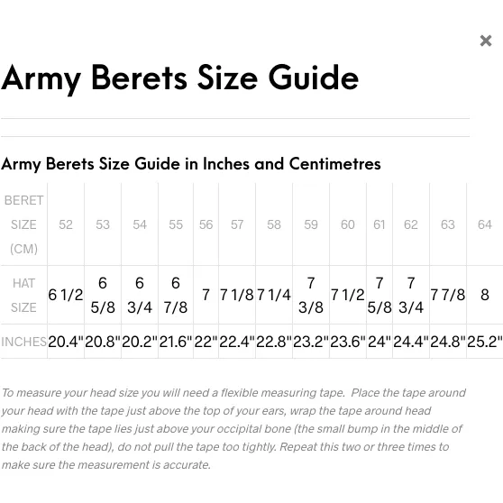 Beret REME - AAC