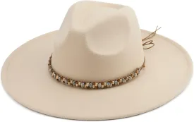Big Wide Brim Women Fedora Hat