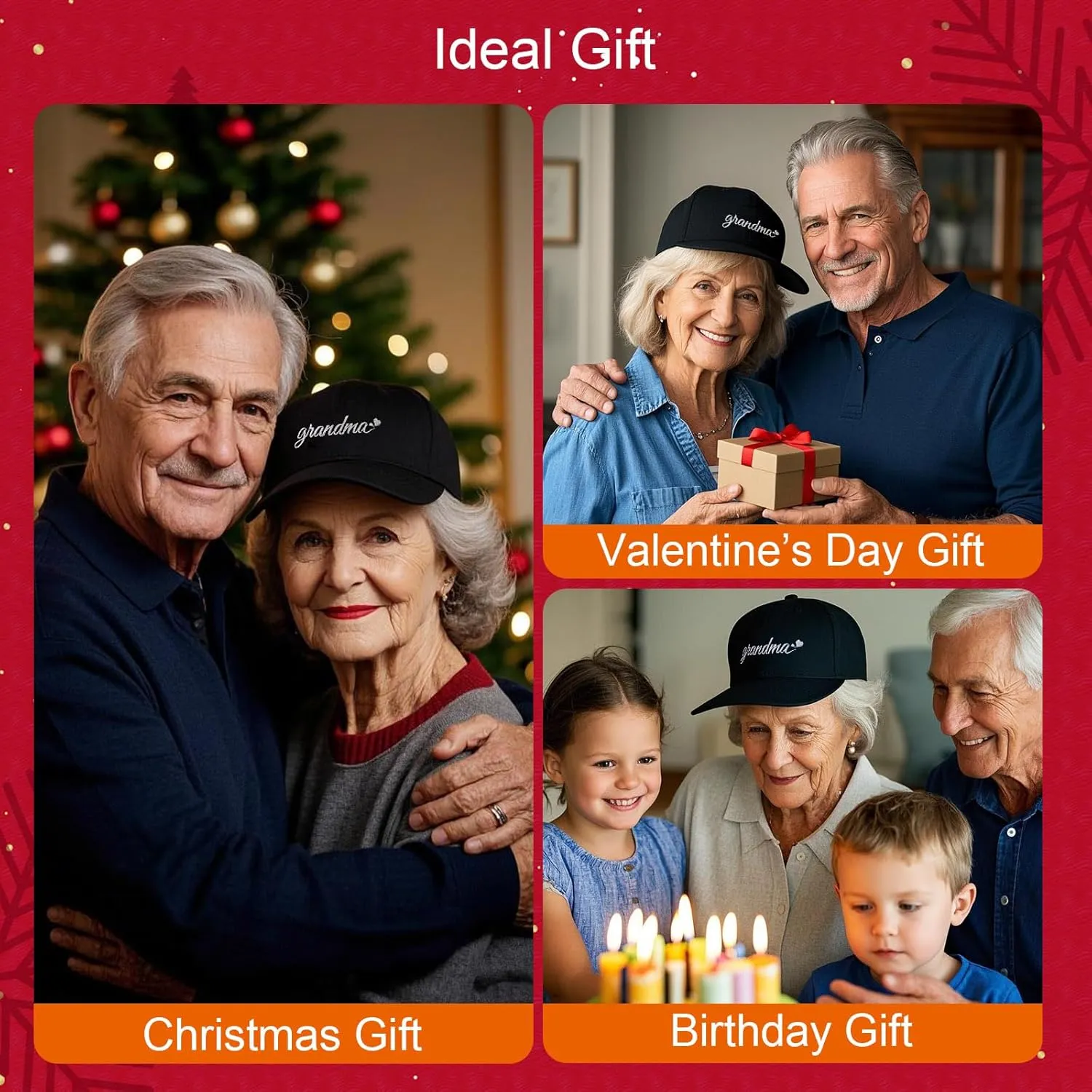 Gigi Hat Grandma Hat Grandma Gifts Best Gigi Ever Adjustable Size Baseball Cap