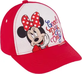 Girls' Baseball Cap, Minnie Mouse, Peppa Pig or Frozen Adjustable Toddler Hat Ages 2-4