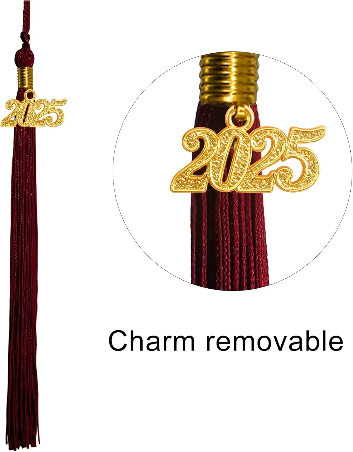 GraduatePro Matte Graduation Cap and Gown Class of 2025 Set Bulk with Tassel for High School & College 12 Colors
