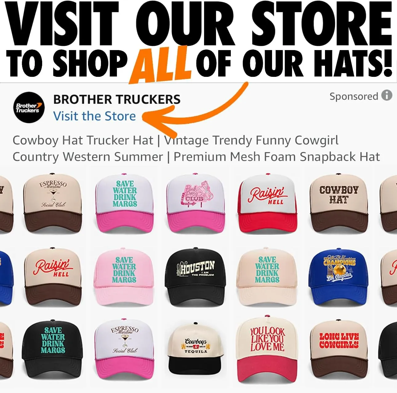 Houston I Am The Problem Trucker Hat | Vintage Cowboy Cowgirl Western Funny | Premium Mesh Foam Snapback Hat for Men & Women