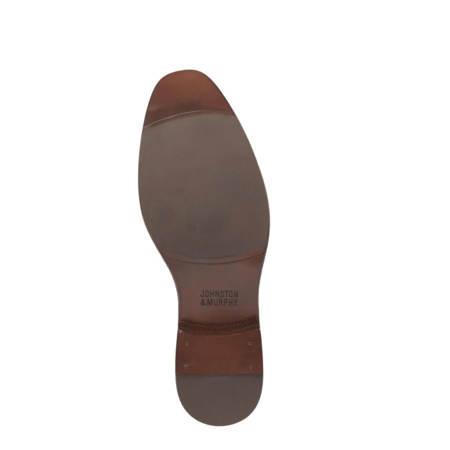 JOHNSTON & MURPHY BLACK MCCLAIN CAP TOE