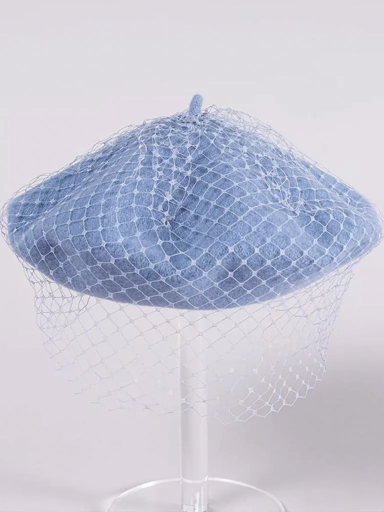 KOPKA Beret with Net Veiling - 2 Colours