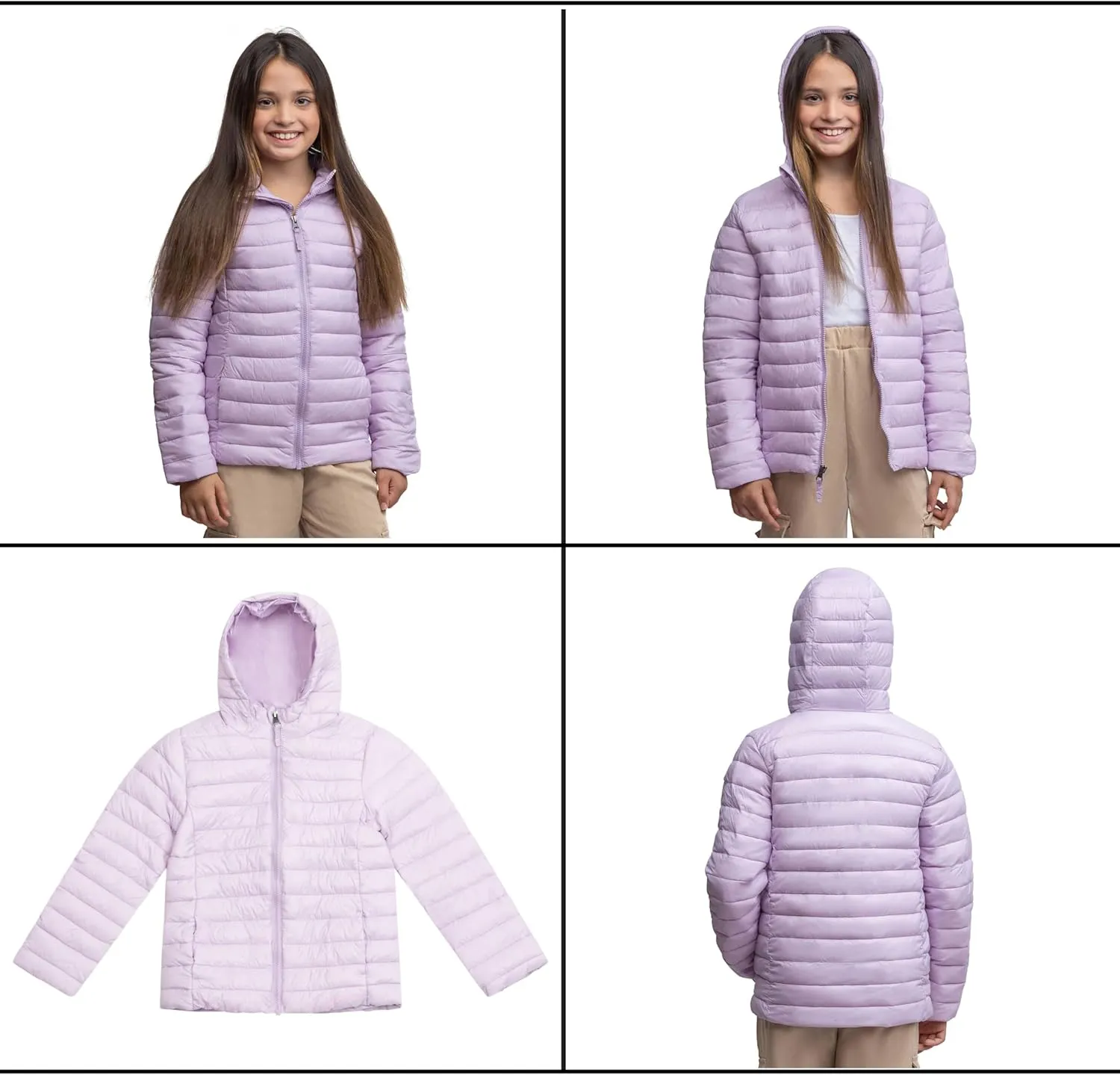 Lands' End Kids ThermoPlume Packable Hooded Jacket