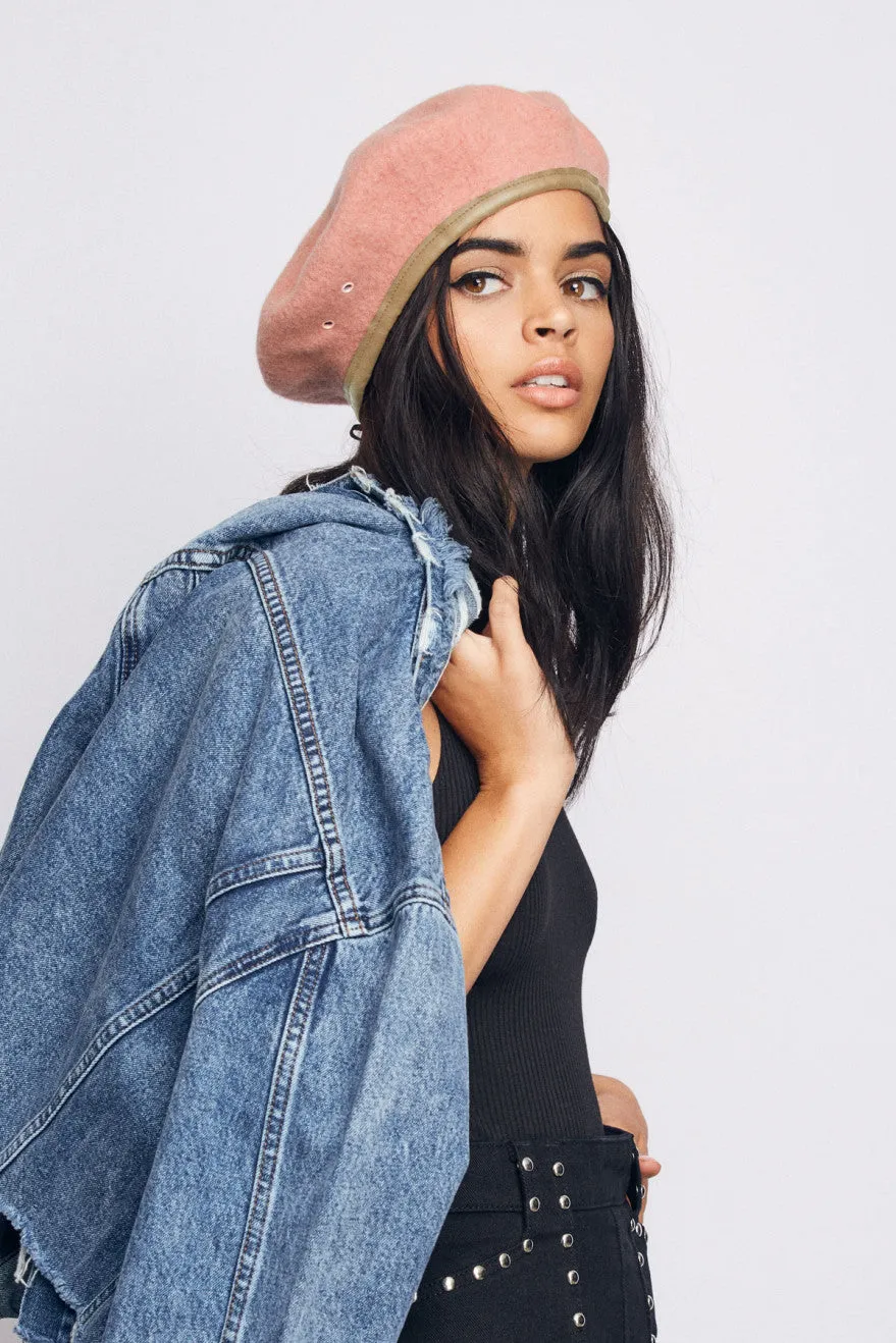 Lennon Women Beret - Blush