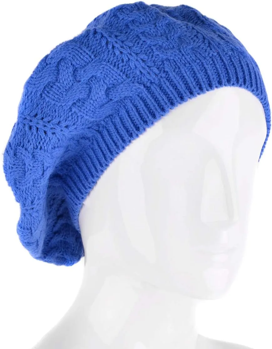 Nollia Soft Knit Solid Color Beanie, Chic, and Lightweight Crochet Knitted Style Beanie Hat for Women, One Size Slouchy Hat