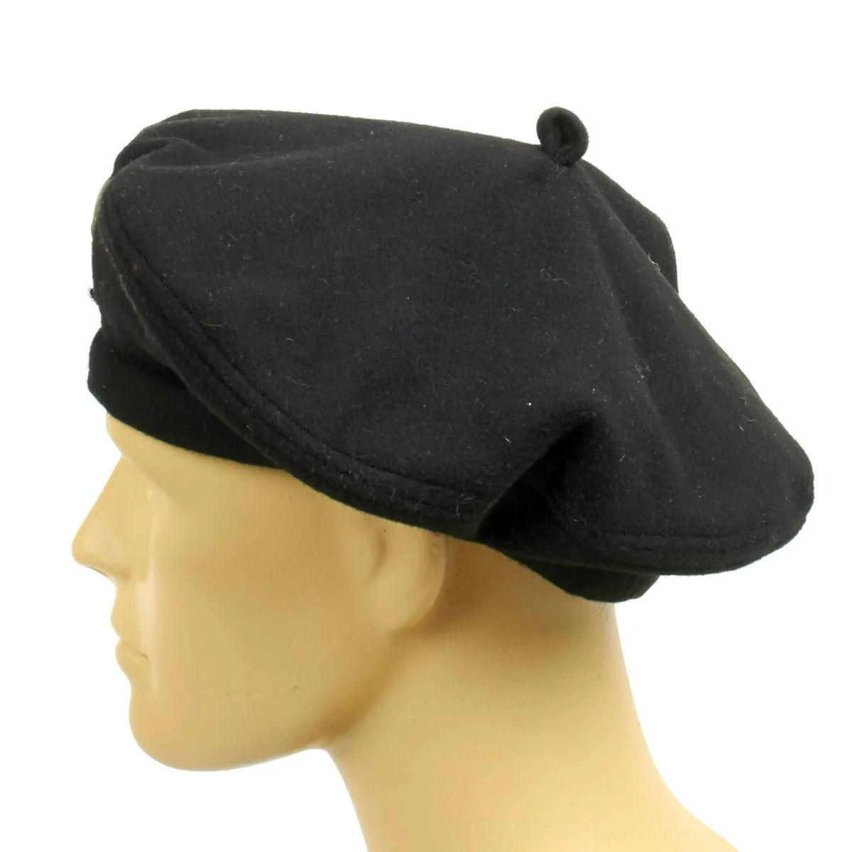Original WWII RSI Italian Social Republic Black Brigades Beret