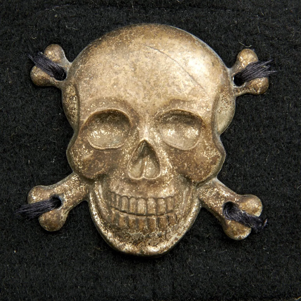 Original WWII RSI Italian Social Republic Black Brigades Beret