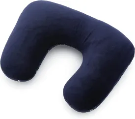 Samsonite 2-in-1 Magic Travel Pillow, Navy/Dots, One Size