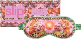 slip Pure Silk Sleep Mask - 100% Pure 22 Momme Mulberry Silk Eye Mask - Comfortable Sleeping Mask with Elastic Band   Pure Silk Filler and Internal Liner, Zodiac Collection: Aries