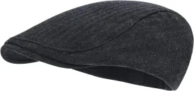 STARANCE Men's Flat Cap Wool Tweed Driving Irish Newsboy Hat