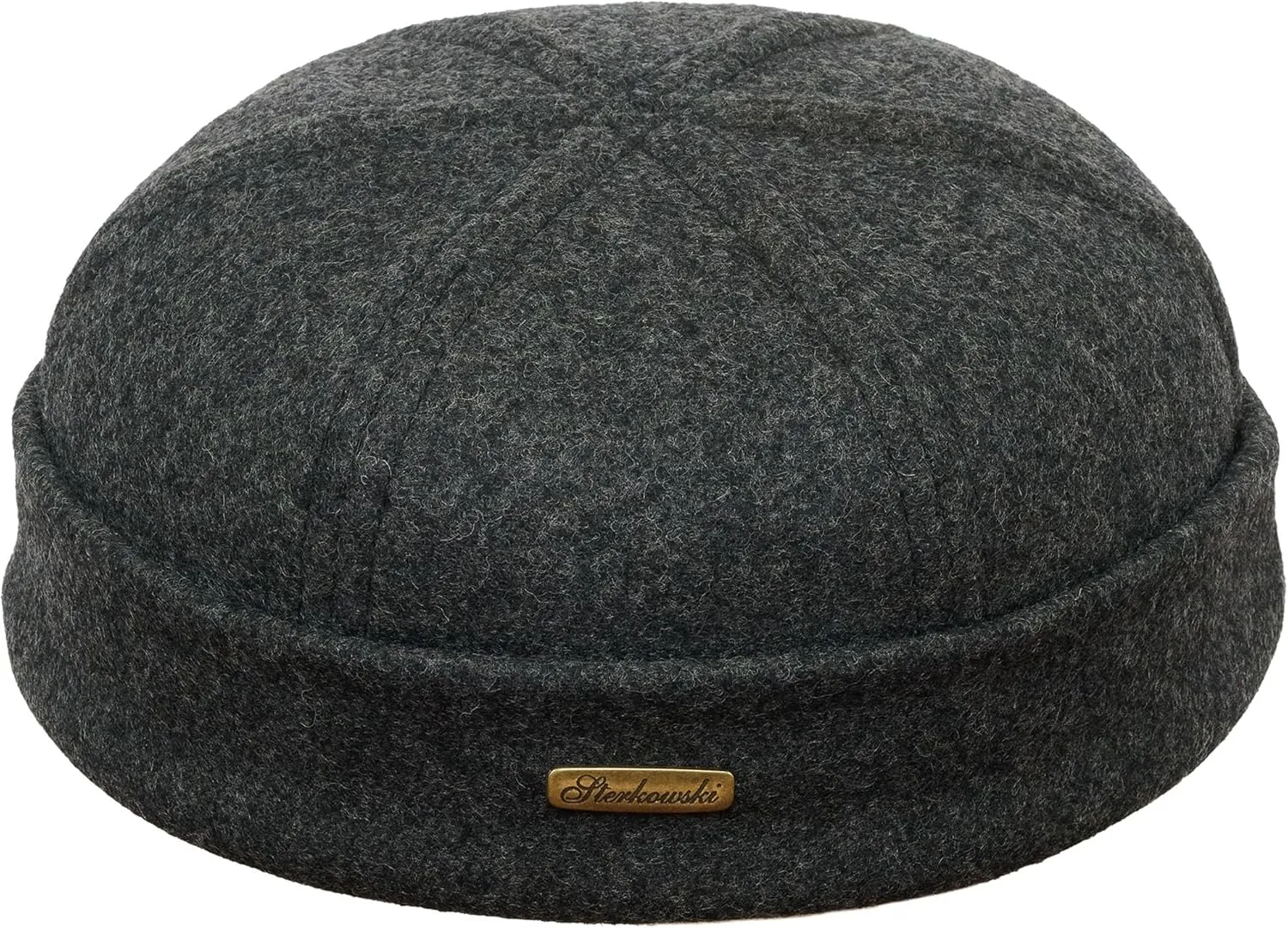 Sterkowski Docker Cap | Woolen Beanie for Men and Women | Warm Handmade Dock Worker Hat