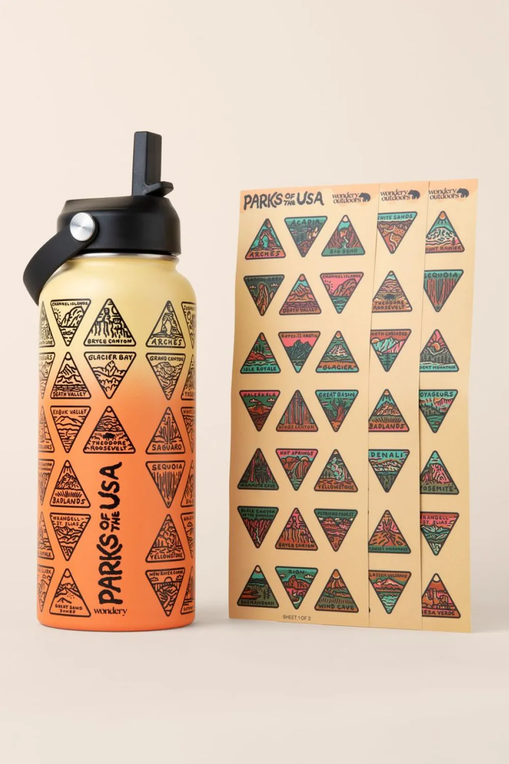 The Original Parks of the USA Bucket List Bottle | Limited Edition