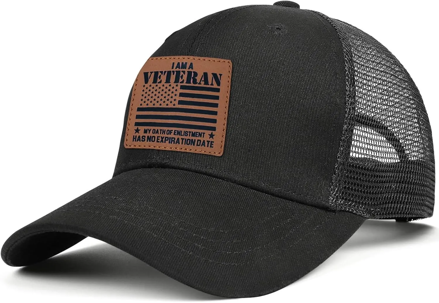 Unisex Adjustable Patriotic Veterans Baseball Cap Veteran Hats, Birthday, Father's Day and Veterans Day Gift for Men