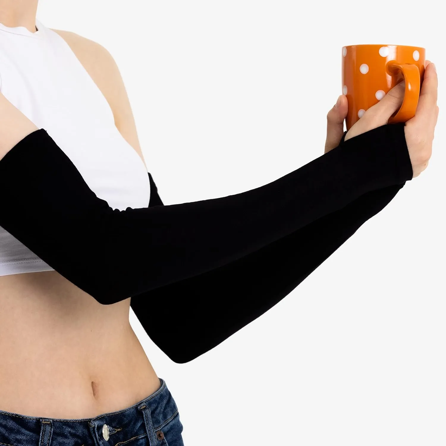 Unisex Arm Warmers Arm Sleeves for Women and Men Made in Turkey