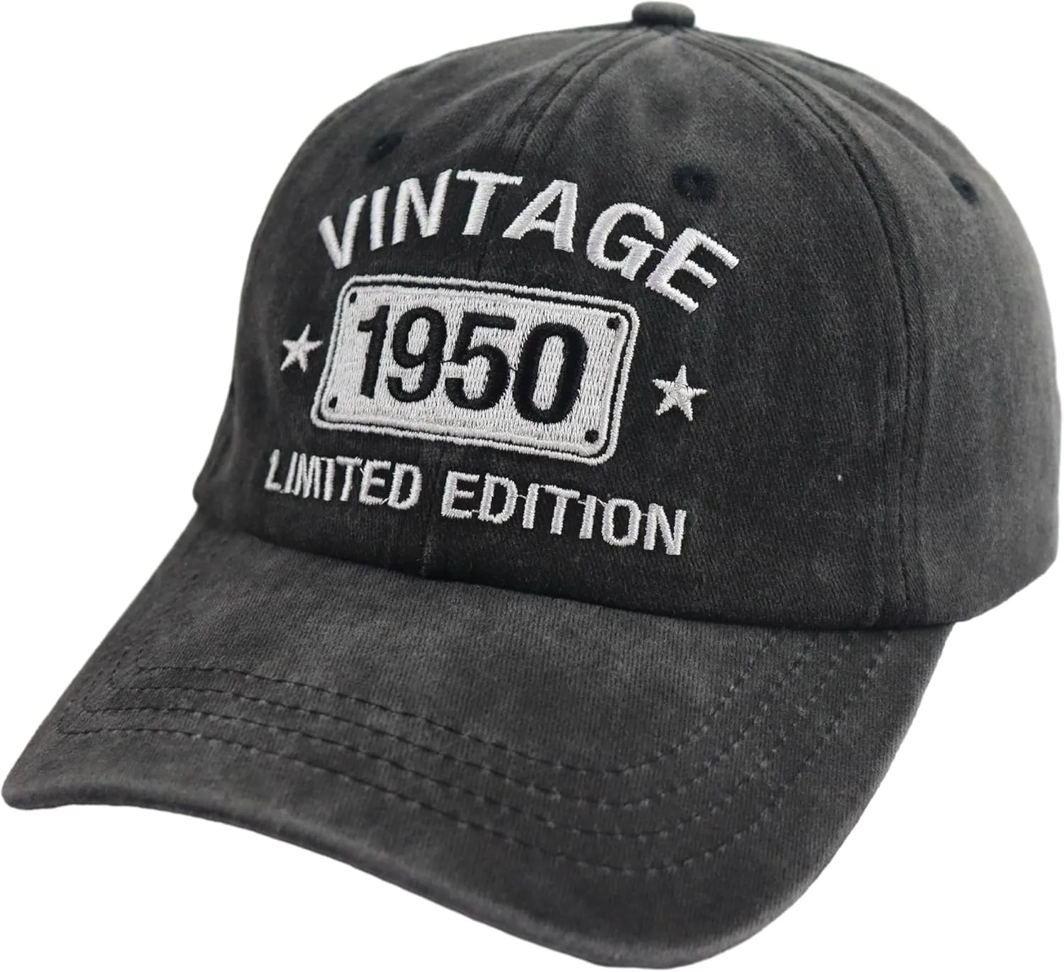 Vintage 1954 1953 1952 1951 1950 1949 1948 1947 1946 1945 Limited Edition Adjustable Embroidered Baseball Cap