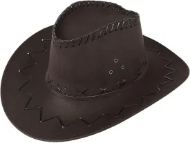 Women Men Fashion Classic Wide Brim Western Cowboy Hat with Belt Buckle Outdoor Fedora Hat