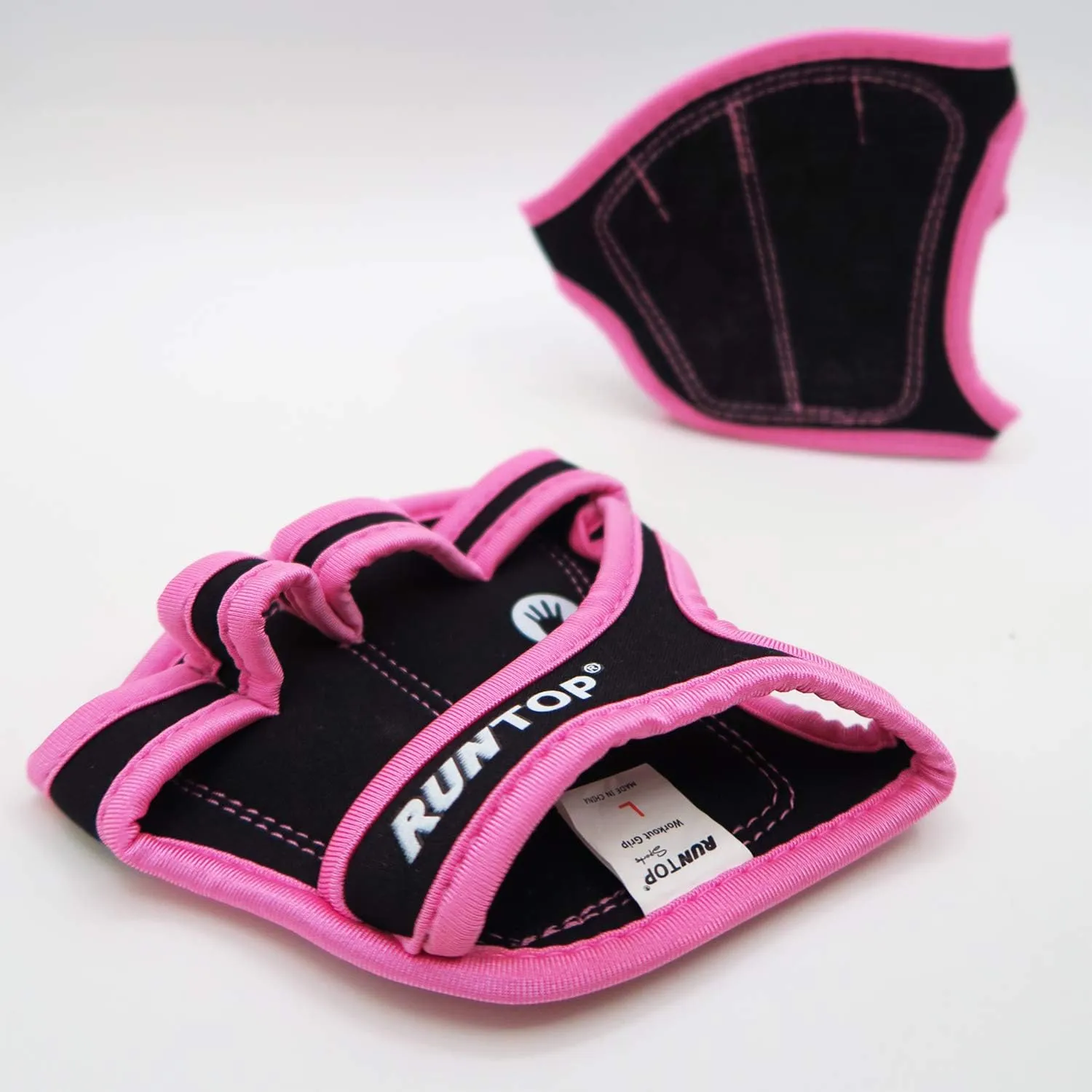 Workout Gloves Fitness Cross Training WODS Gym Yoga Exercise Grip Pads Weight Lifting Powerlifting Anti-Slip Barehand Strong Grips Palm Protect Men Women