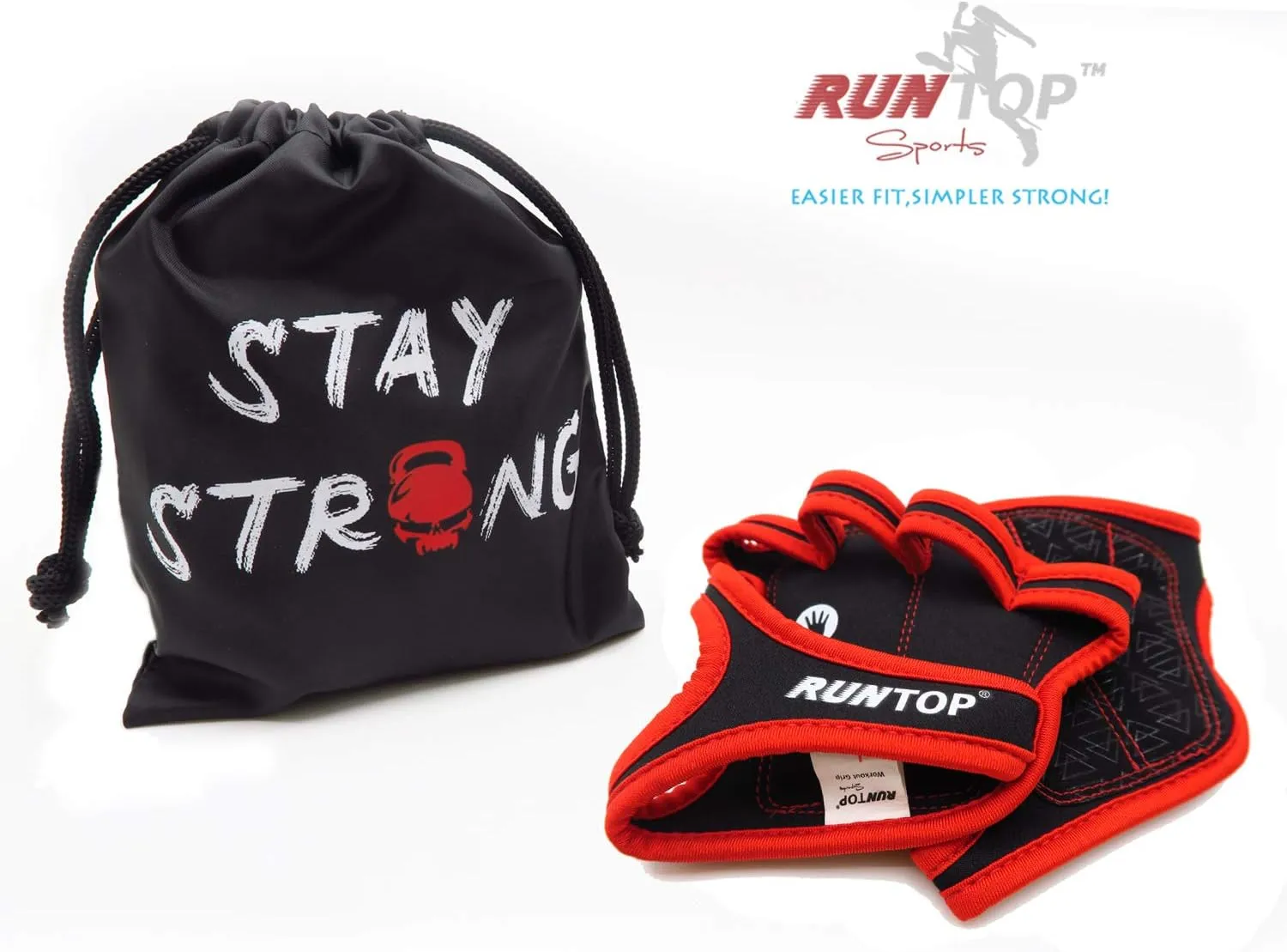 Workout Gloves Fitness Cross Training WODS Gym Yoga Exercise Grip Pads Weight Lifting Powerlifting Anti-Slip Barehand Strong Grips Palm Protect Men Women